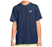 NIKE Sportswear Freizeit T-Shirt Herren 410 - midnight navy/white M