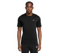 Nike Sportswear Club Tee L Schwarz/Gold