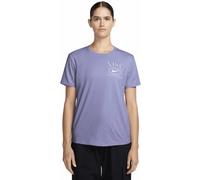 Nike Sportswear Club W - T-Shirt - Damen M Purple