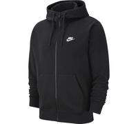 Nike Sportswear Club Zip Hoodie Jacke, schwarz, XL, Herren