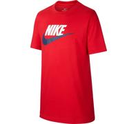 Nike Sportswear Cotton Jungen T-Shirt, rot US: M