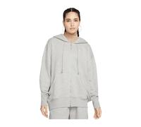 Nike Sportswear Damen Sweatjacke PHOENIX mit Kapuze Oversized Fit, hellgrau, Gr. L