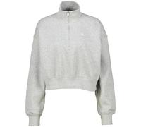 NIKE SWEATSHIRT W NSW PHNX FLC QZ CROP US:M Grau