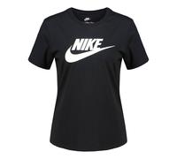 NIKE Sportswear Essentials Logo T-Shirt Damen 010 - black/white S