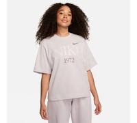 NIKE Damen Shirt W NSW TEE CLASSICS BOXY PLATINUM VIOLET S (0196975829590)