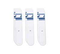 Nike Unisex Essential Crew 3er-Pack Socken 42-46 White/Blue