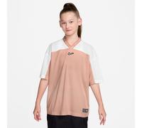 NIKE Sportswear Dri-FIT Freizeit Trikot Mädchen 800 - arctic orange/white S (128-137 cm)