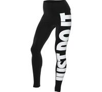 Nike Sportswear Essential High-Waisted Graphic Damen Tights, schwarz US: XS
