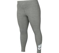 Nike Sportswear Essential High-Waisted Logo Damen Tights, grau US: XL