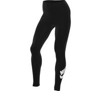 Leggings NIKE SPORTSWEAR "Essential Women's High-Waisted Graphic Leggings" Gr. S (36), N-Gr, schwarz Damen Hosen Leggings Sport (83452531-S)