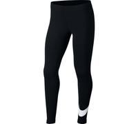 Leggings NIKE SPORTSWEAR "Essential Women's Mid-Rise Swoosh Leggings" Gr. L (40), N-Gr, schwarz Damen Hosen Leggings Sport (23913359-L)