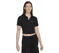 NIKE T-SHIRT W NSW ESSNTL SS POLO CRP TOP US:M Schwarz