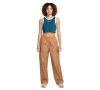 NIKE Sportswear Essential Woven Damen Cargo-Hose mit Ripstop-Gewebe Baumwoll-Hose FV7643-224 Braun S