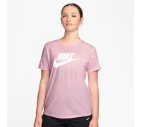 Nike Damen Kurzarm T-shirt Frau Sportswear Essentials Women's Tee Rose Xs