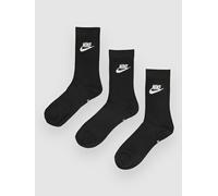 Nike Herren Everyday Essential Socke, Black/White, M EU