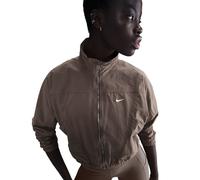 NIKE Sportswear Everything Wovens Oversize Repel UV Protection Trainingsjacke Damen 233 - mink brown/white XS