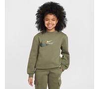 Nike Sportswear Fleece-Sweatshirt mit Rundhalsausschnitt (ältere Kinder) - Grün L HV6968-222