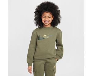 NIKE Sportswear Fleece Crewneck Sweatshirt Jungen 222 - medium olive M (137-147 cm)