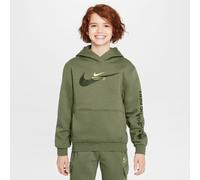 NIKE Sportswear Fleece Hoodie Kinder 222 - medium olive L (147-158 cm)