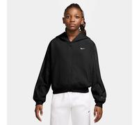 NIKE Sportswear Fleece Langarmshirt Mädchen 010 - black/white L (146-156 cm)