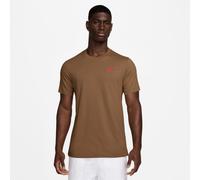 NIKE Sportswear Freizeit T-Shirt Herren 270 - ale brown/tough red XXL