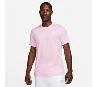 Nike Sportswear Club Herren-T-Shirt, Pink Foam/White, AR4997-665, L