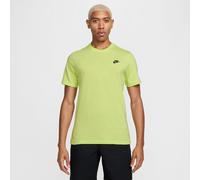 NIKE Sportswear Freizeit T-Shirt Herren 736 - lt lemon twist/black XL