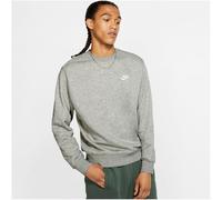 NIKE Sportswear French Terry Crew Pullover Herren dk grey heather/white XL