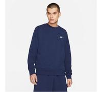 NIKE Sportswear French Terry Crew Pullover Herren midnight navy/white XL