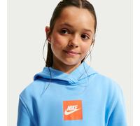 NIKE Sportswear French Terry Hoodie Kinder 497 - football blue/white L (147-158 cm)