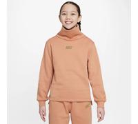Nike Sportswear Funnel Mädchen Sweatshirt, braun US: XL