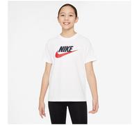 Nike Sportswear Futura HBR Kinder Kapuzensweater, weiß, Gr. M