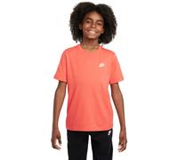 Nike Kinder T-Shirt Sportswear Big Kids FZ5177-643 137-147 Lt Wild Mango
