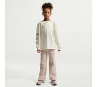 Nike extragroßes Langarm-T-Shirt für ältere Kinder (Mädchen) - Braun L II1159-047