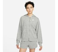 Nike - Women's Sportswear Gym Vintage Full-Zip Hoodie - Sweat- & Trainingsjacke, Gr. XS, grau (DarkGreyHeather/White)