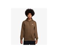 NIKE Club Fleece-Hoodie Herren 235 - mosswood brown/mosswood brown/white XXL