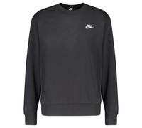 Nike Sportswear Club Crew French Terry Sweatshirt Herren M schwarz / weiß