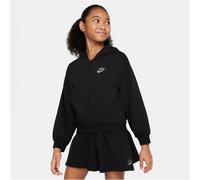 NIKE Sportswear Jersey Kapuzenjacke Mädchen 010 - black/flat pewter S (128-137 cm)