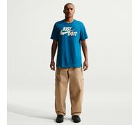 Nike Männer T-shirt Mann Nsw Tee Just Do It Swoosh Blau M