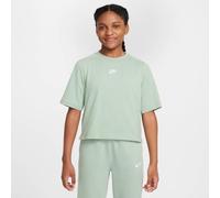 Nike Sportswear Kurzarm-Oberteil Für Ältere Kinder (Mädchen), Steam/White, FN8589-037, L