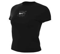 Nike Sportswear Kurzarmshirt Mit Schmaler Passform Und Grafik Für Damen, Black, IB2444-010, S
