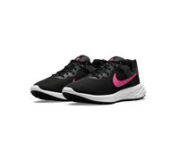 NIKE Revolution 6 Damen Laufschuhe schwarz rosa UK 4,5 Schwarz Damen