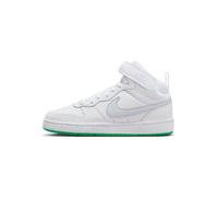 Nike Sportswear Leder-Sneakers "Court Borough Mid 2" in Weiß - 10% | Größe 38,5 | Damen Sneakers