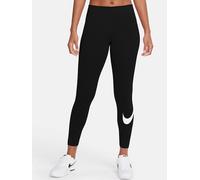NIKE Sportswear Essential Mid-Rise Leggings Damen black/white S