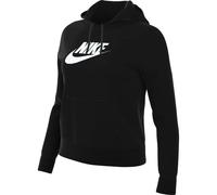 Kapuzensweatshirt NIKE SPORTSWEAR "Club Fleece Women's Logo Pullover Hoodie" Gr. S (34/36), schwarz-weiß (black, white) Damen Sweatshirts (35352207-S)
