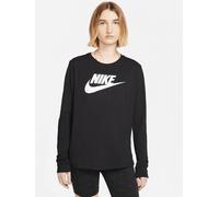 Nike Sportswear Essentials Longsleeve mit Logo für Damen - Schwarz S (EU 36-38)