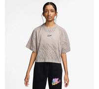 Nike Mädchen T-Shirt Mesh Coverup Top Dance IQ0576-211 147-158 Moon Particle