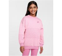 NIKE Sportswear Oversized Fleece Crewneck Sweatshirt Mädchen 646 - magic flamingo/magic flamingo/hyper pink M (137-146 cm)