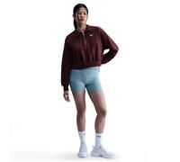 NIKE Sportswear Phoenix Fleece 1/2-Zip Oversize Sweatshirt Damen 652 - burgundy crush/sail M