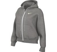 Nike Sportswear Phoenix Fleece Damen-Hoodie Mit Durchgehendem Reißverschluss, Dk Grey Heather/Sail, HJ0995-063, 2XL